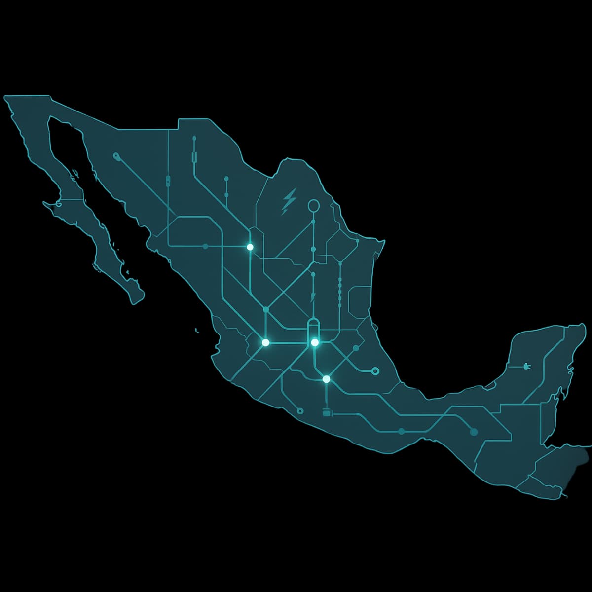 Red de Nearshoring Grupo Last Mile en México - Cobertura Nacional